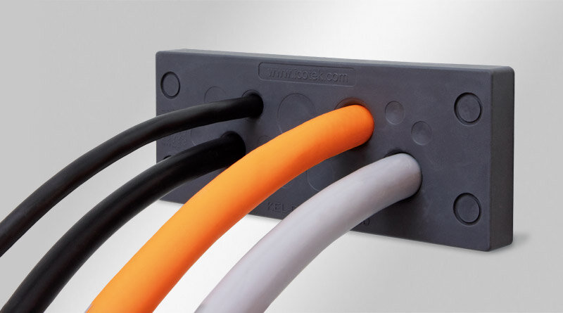 KEL-DPU-OD 過酷な環境下ケーブルエントリプレート 保護等級IP66/IP68